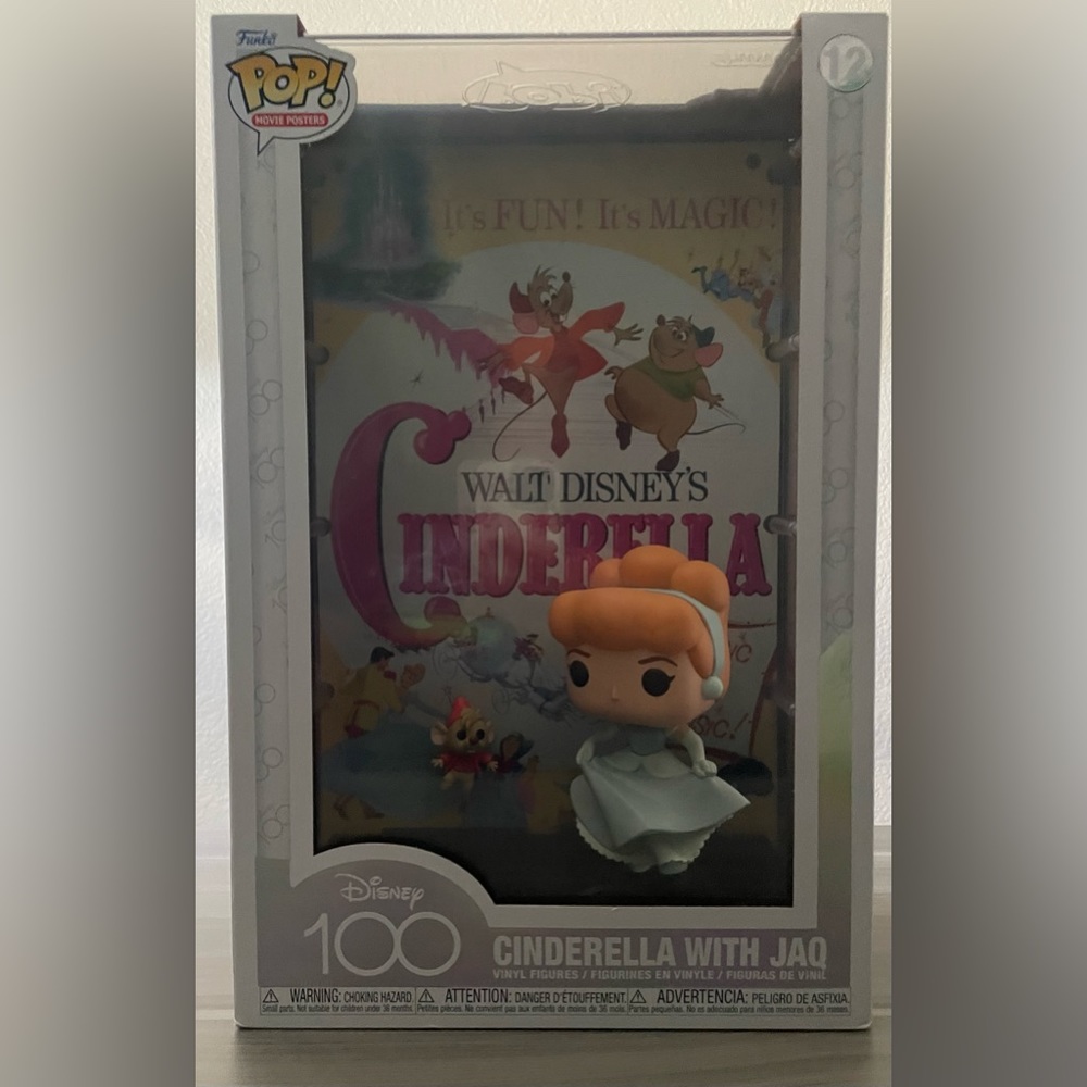 Cinderella with Jaq Funko Pop 🎠